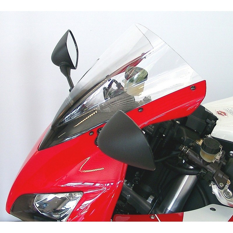 CUPOLINO RACING MRA per HONDA CBR 1000 RR 2004/2007 TRASPARENTE rialzato