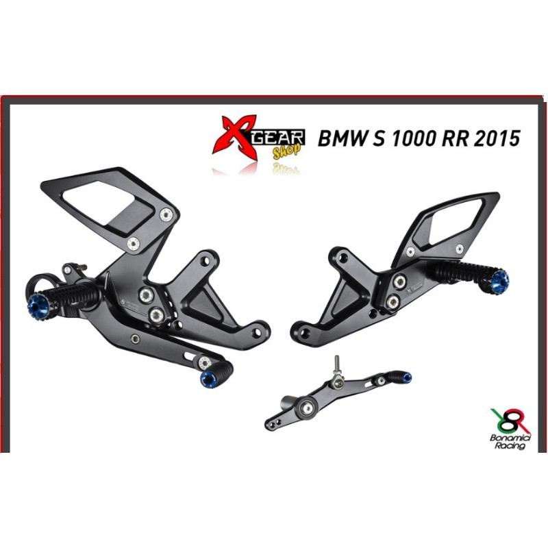 PEDANE BONAMICI REGOLABILI  per BMW  S 1000 RR 2015/ 2018