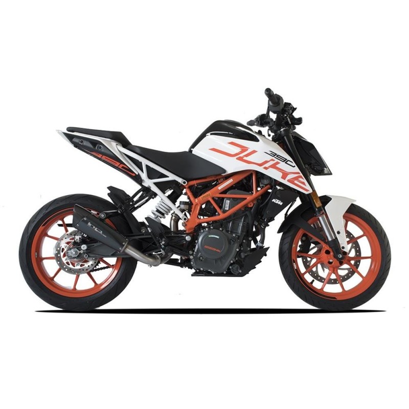 TERMNALE HP CORSE EVOXTREME 260 BLACK KTM DUKE 390